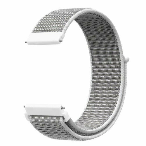 Nylon Strap, grey, without a watch, 3/4 front view