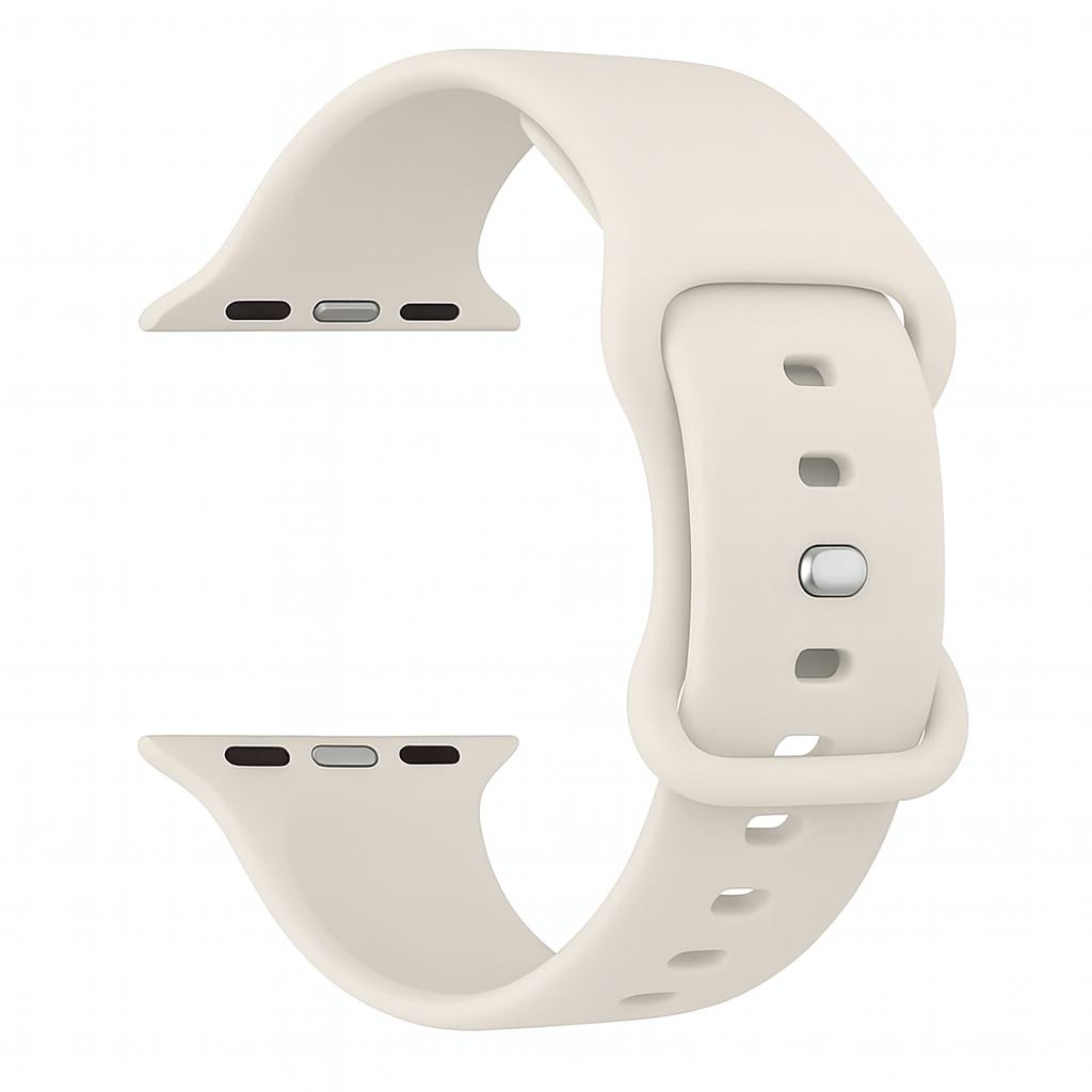 Bracelet silicone classique Apple Watch Ultra (beige)