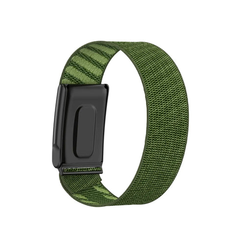 Bracelet nylon tricotée WHOOP 5.0 (vert foncé)