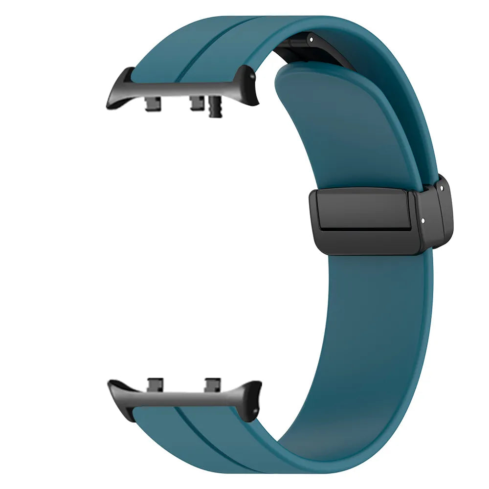 Bracelet silicone avec D-buckle Huawei Watch D2 (grisbleu)