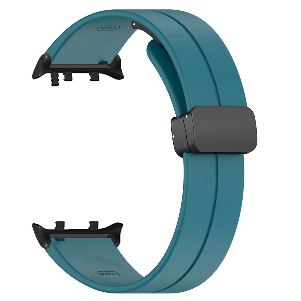 Bracelet silicone avec D-buckle Huawei Watch D2 (grisbleu)