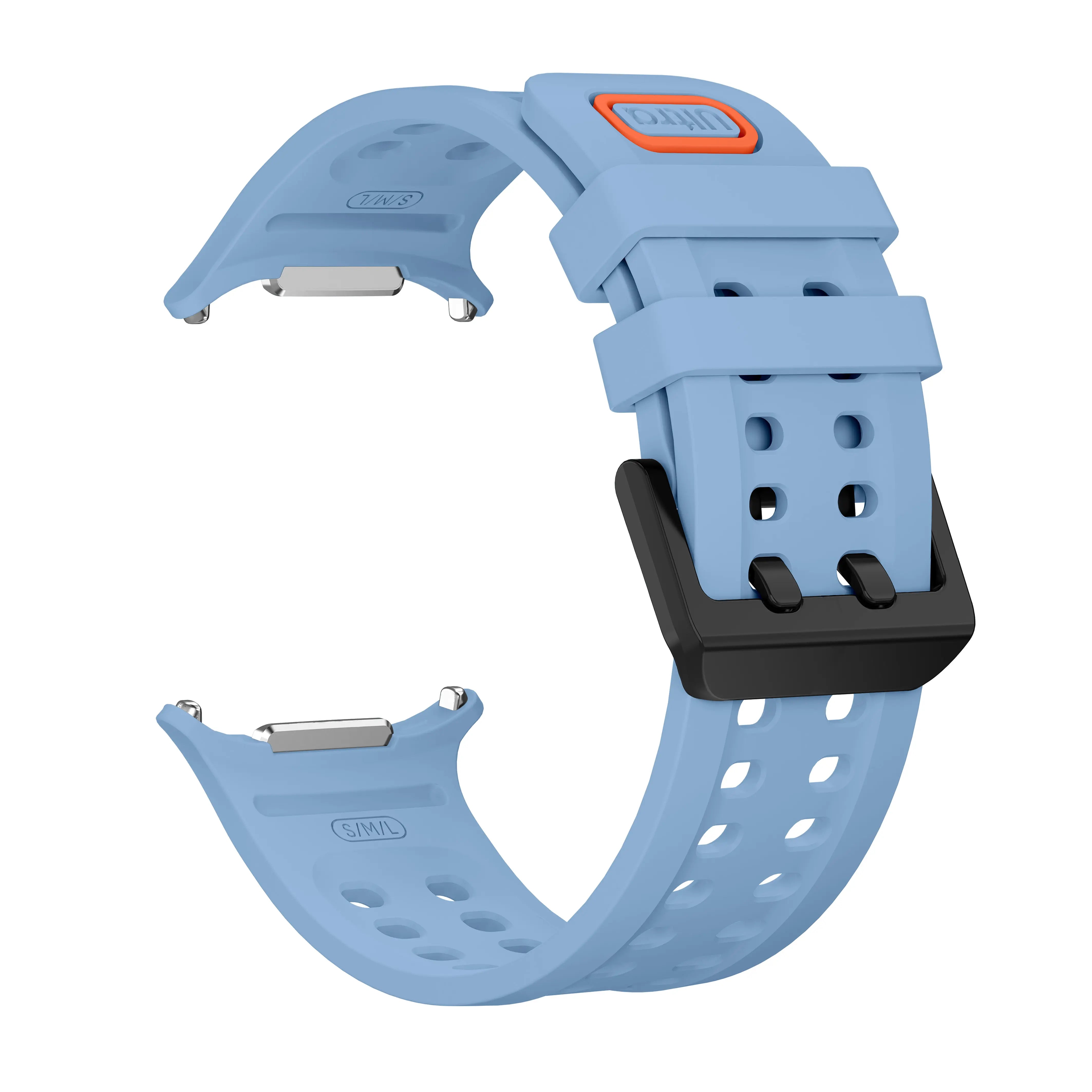 Bracelet silicone Samsung Galaxy Watch Ultra 2 (grisbleu)