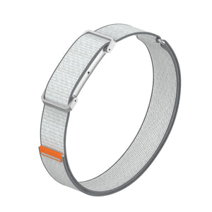 Biceps nylon bracelet Fitbit Air (gris/blanc)