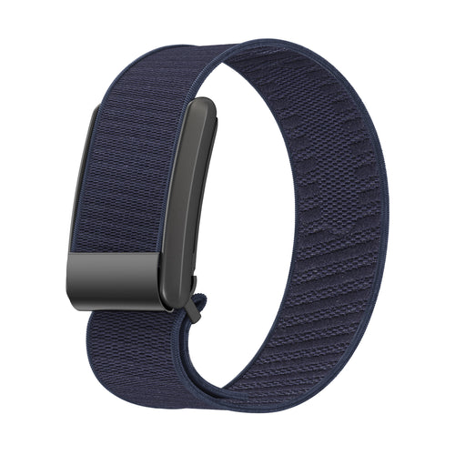 Bracelet nylon tricotée WHOOP 5.0 (bleu foncé)