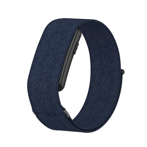 Nylon Strap, dark blue, without a watch, 3/4 front view