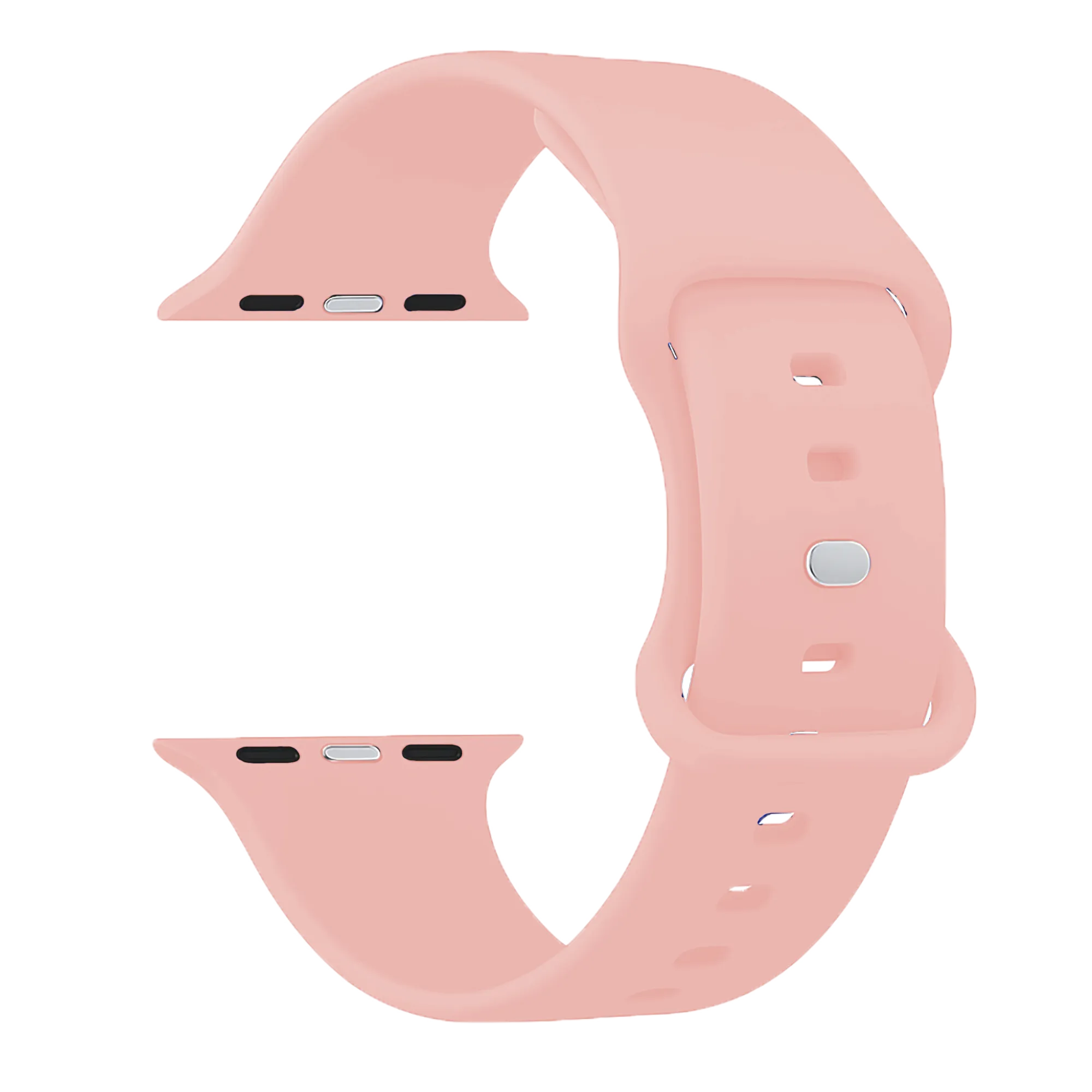 Apple Watch Silicone Strap Classic (Light Pink)