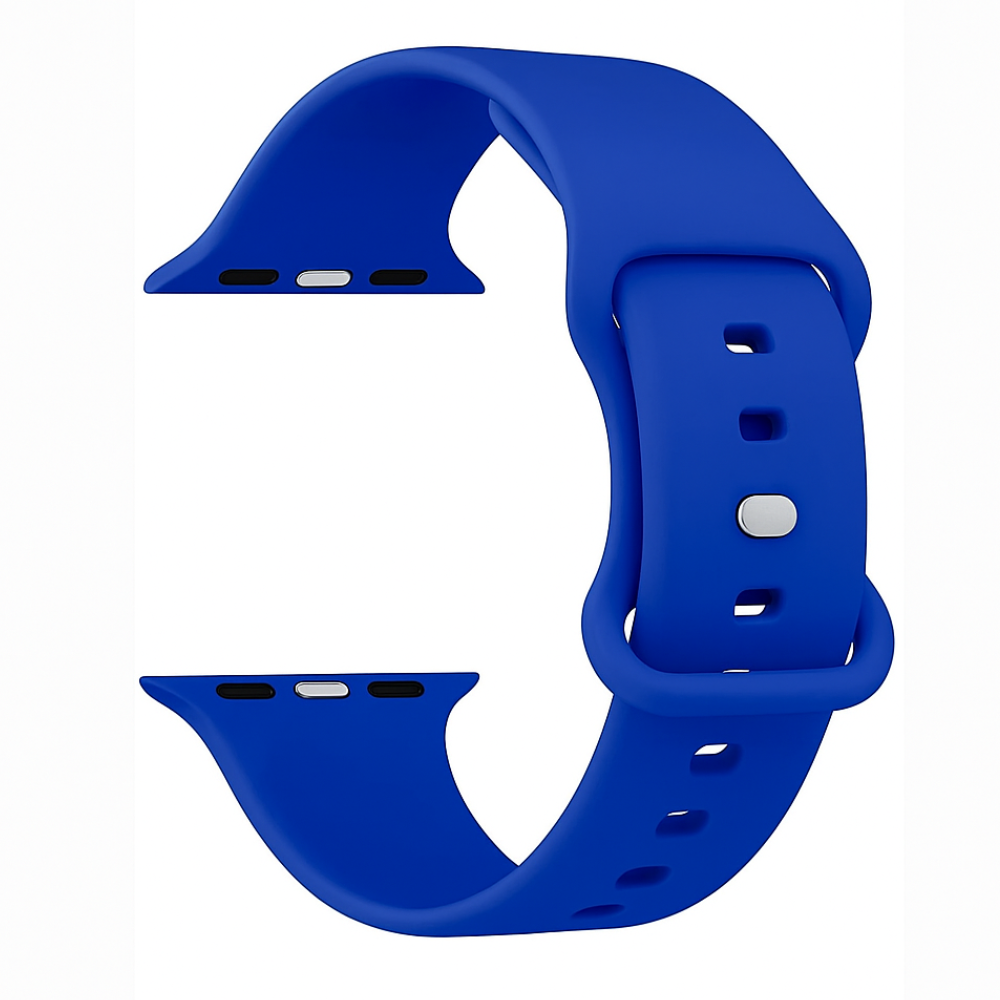Bracelet silicone classique Apple Watch Ultra (bleu royal)