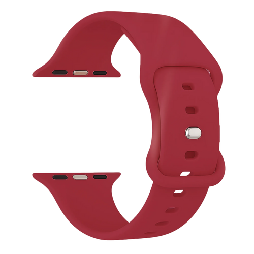 Apple Watch Silicone Strap Classic (Burgundy)