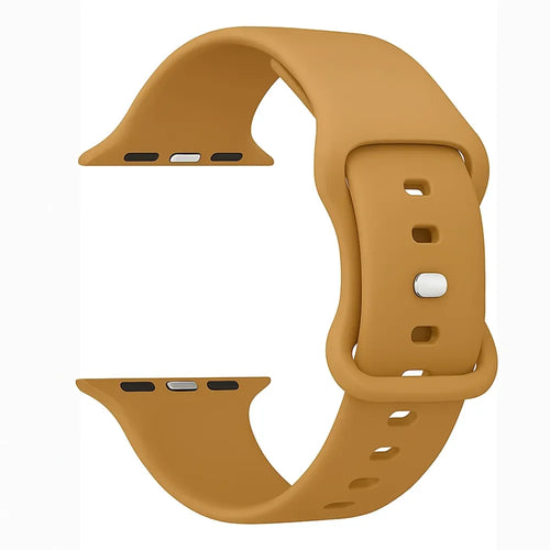 Bracelet Apple Watch silicone (noyer)