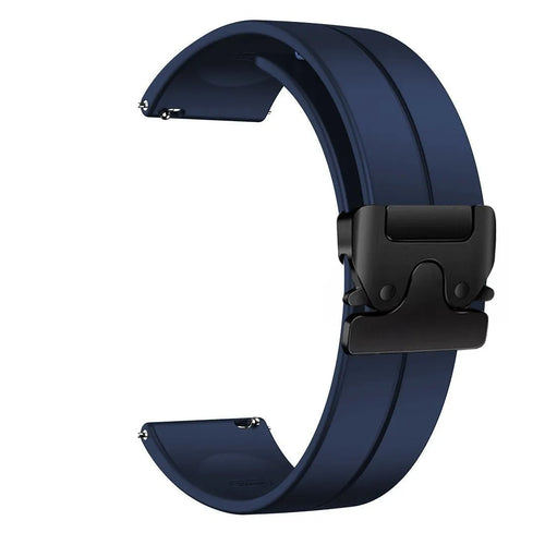 Oppo Watch X2 Silicone Strap with P-Buckle (Dark Blue)