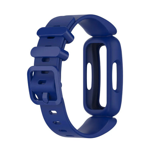 Silicone Strap, dark blue, without a watch, 3/4 front view