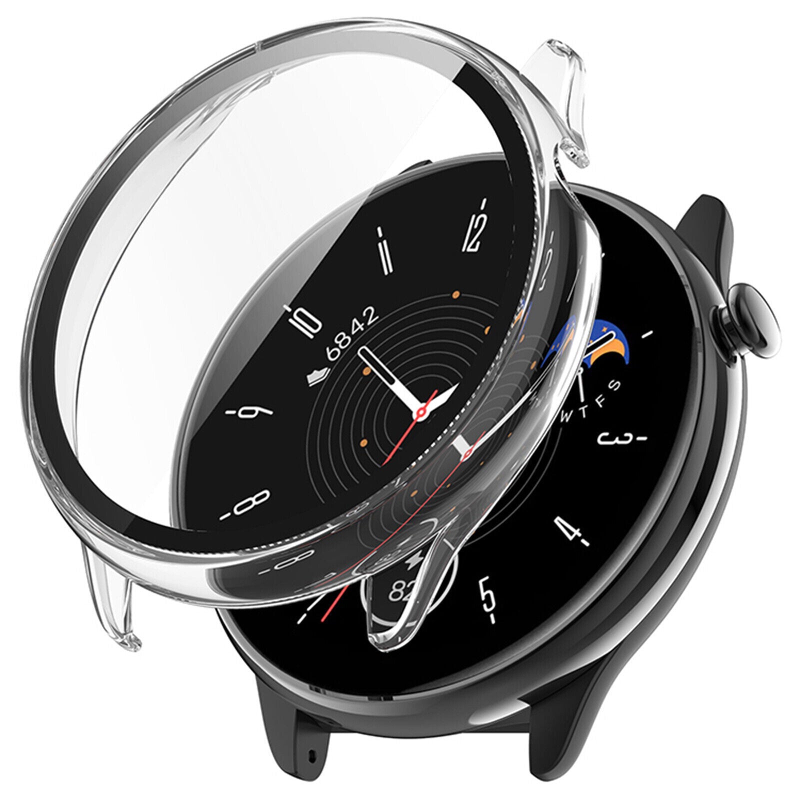 Coque avec verre PC Amazfit GTR Mini (verre)