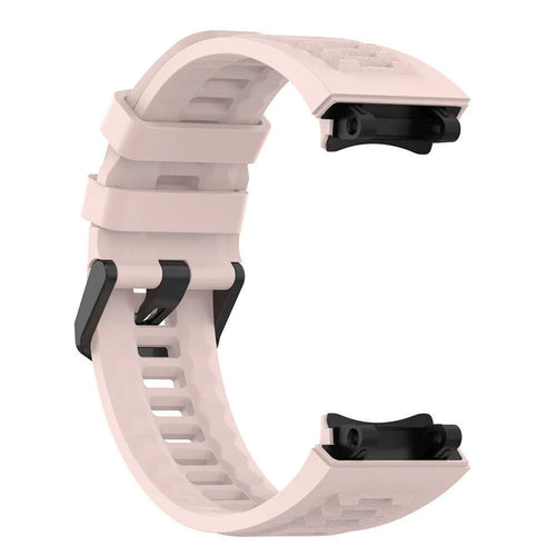 Silicone Strap, pink, without a watch, 3/4 front view