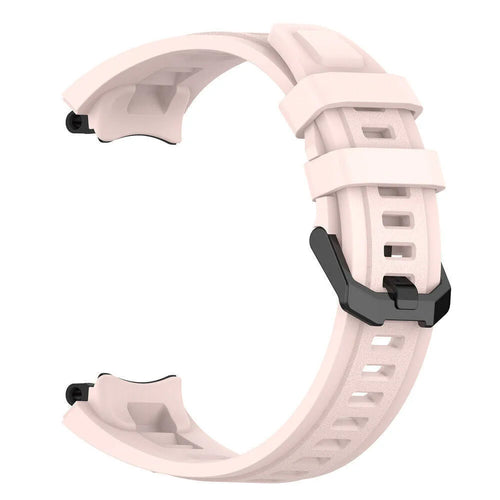 Silicone Strap, pink, without a watch, 3/4 front view