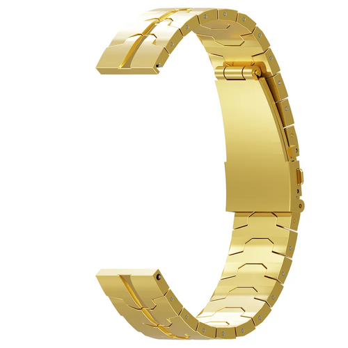 Steel Iron Strap, gold, without a watch, 3/4 front view