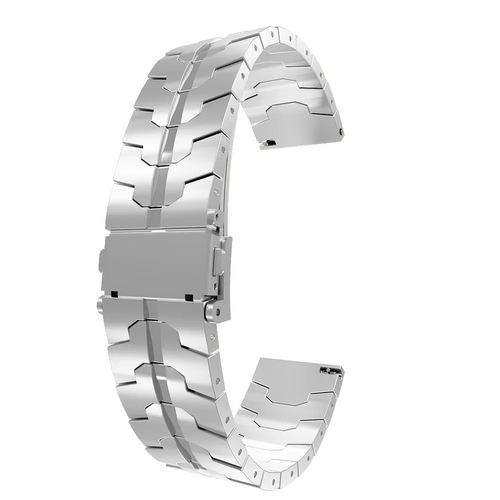 Steel Iron Strap, silver, without a watch, 3/4 front view