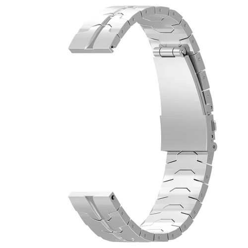 Steel Iron Strap, silver, without a watch, 3/4 front view
