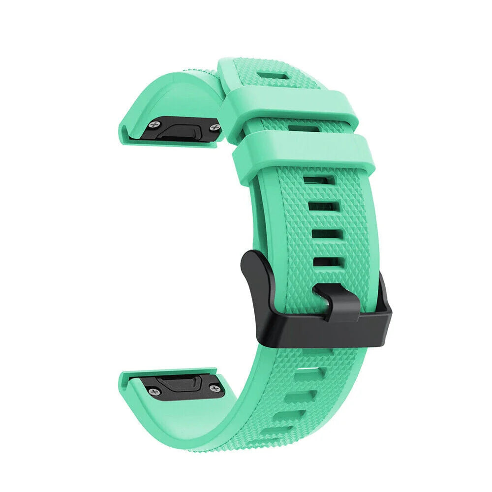 Bracelet silicone Garmin Tactix 8 - 47mm (aqua)