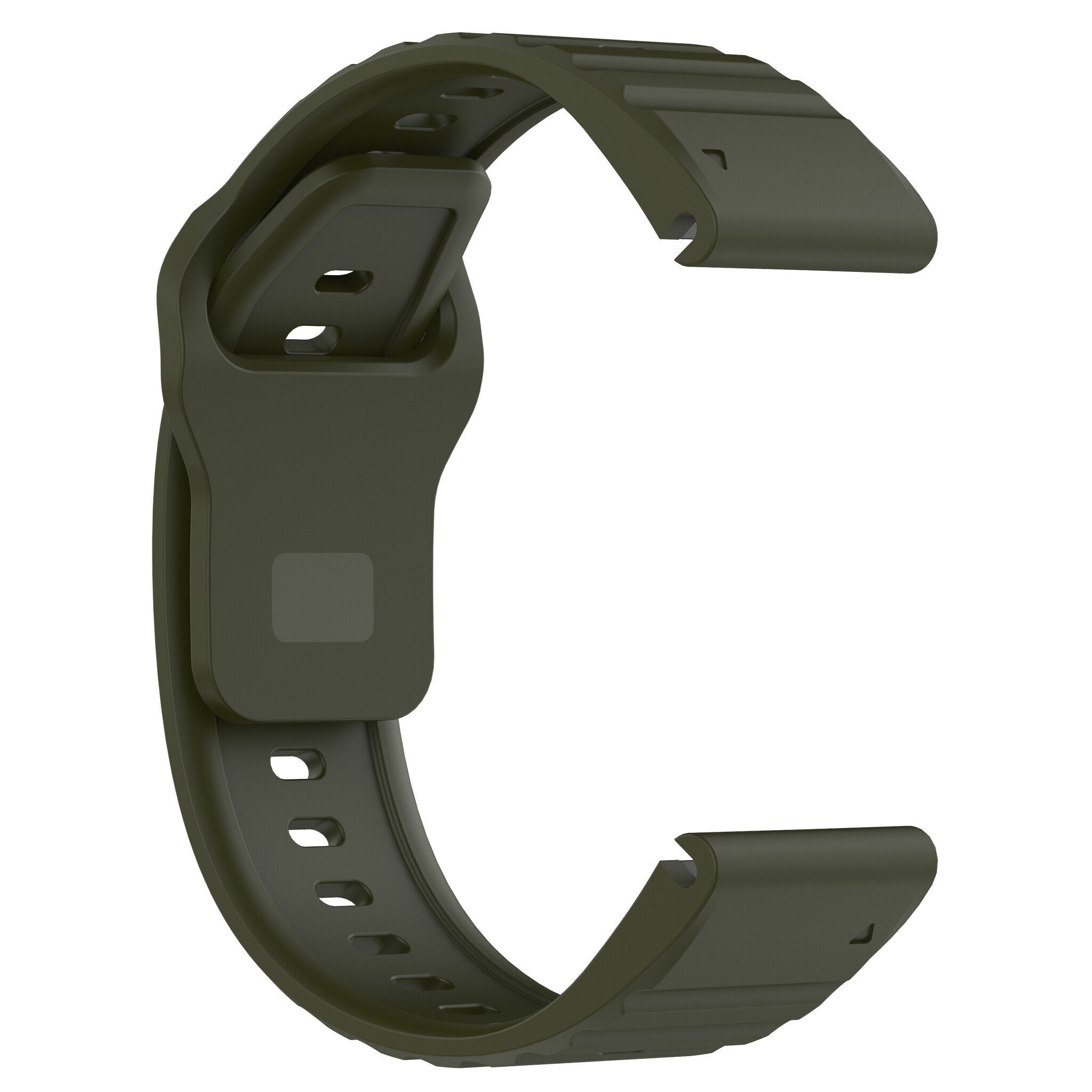 Bracelet silicone Outdoor Garmin Fenix 8 Pro - 51mm (vert militaire)