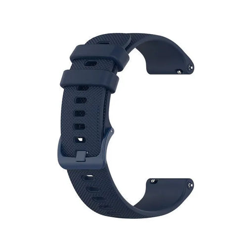 Bracelet silicone 'Premium' Suunto Run (S) (bleu foncé)