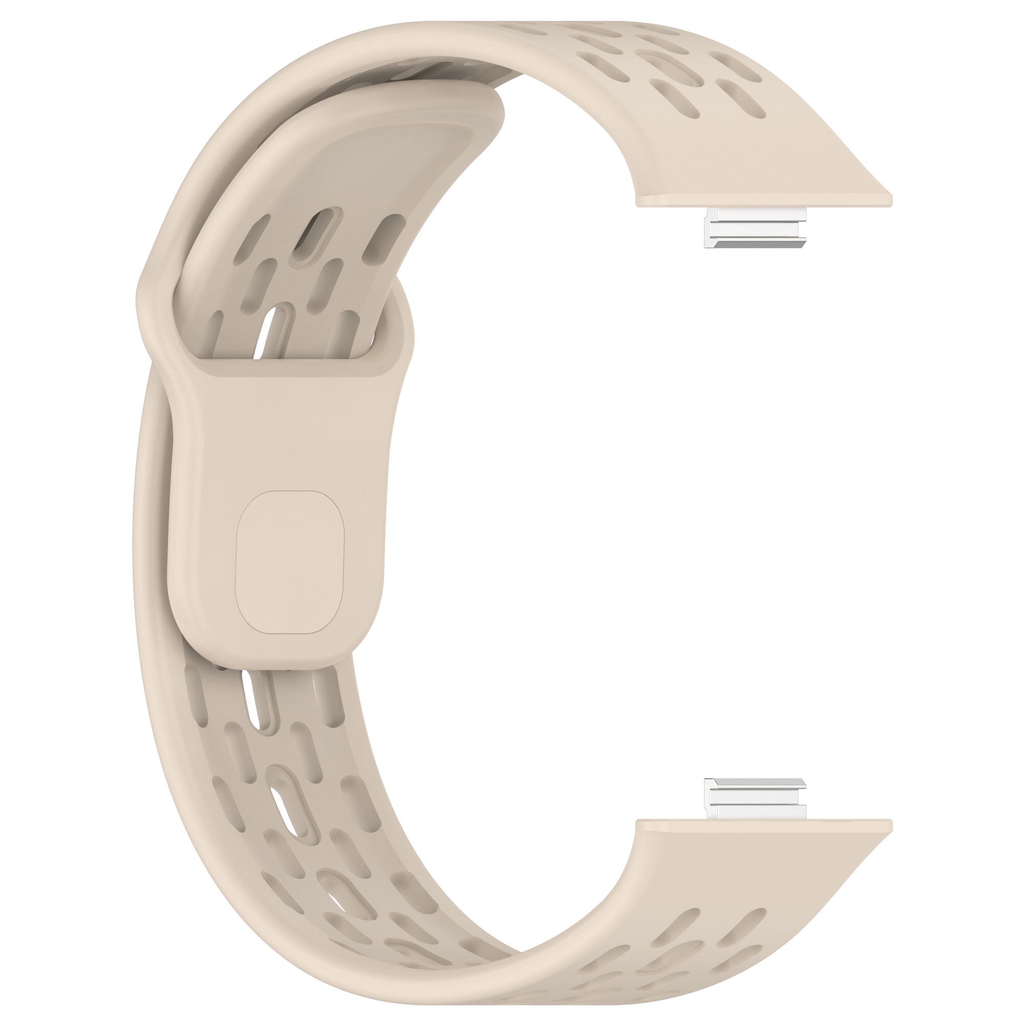 Bracelet air silicone Xiaomi Smart Band 10 Pro (beige)