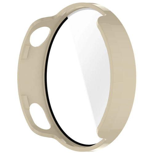 Coque PC avec verre Xiaomi Watch S4 - 41mm (beige)