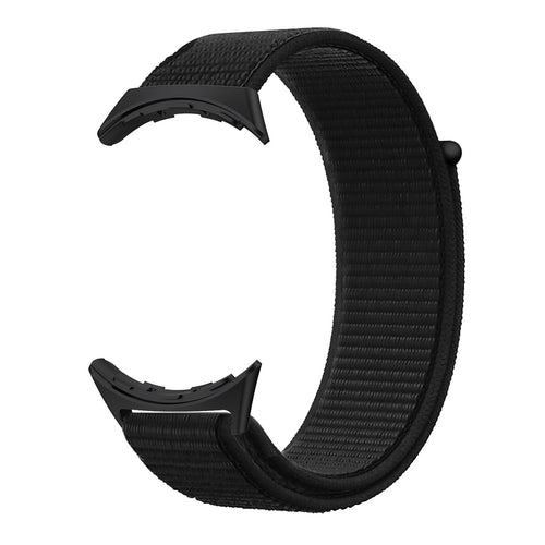 Bracelet nylon Google Pixel Watch 4 - 45mm (noir)