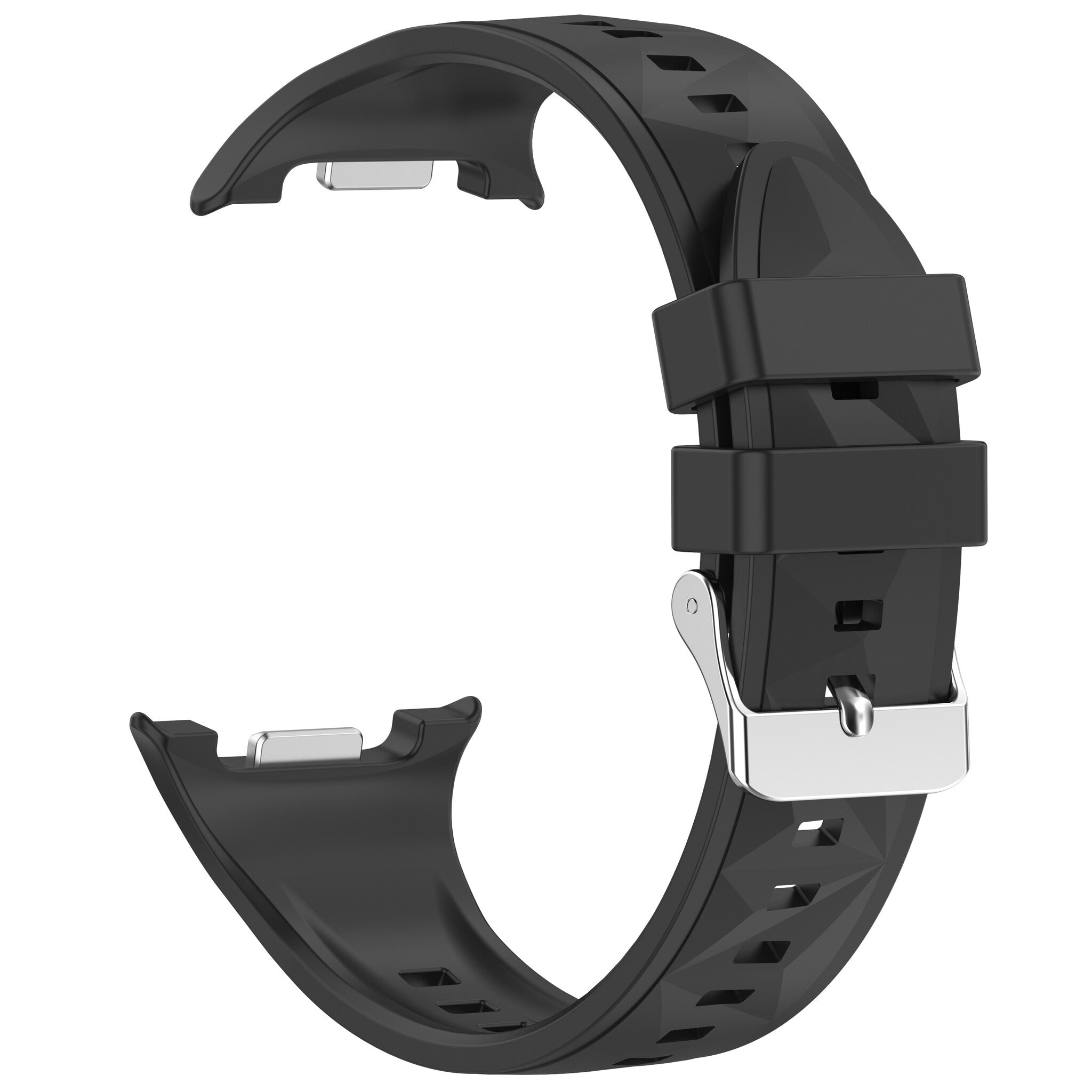 Bracelet silicone diamond Samsung Galaxy Watch 9 - 44mm (noir)