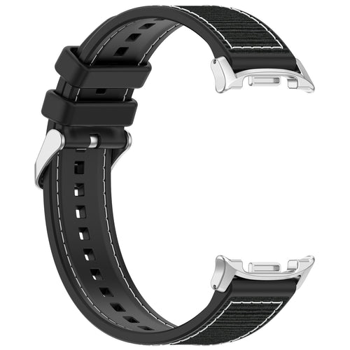 Bracelet nylon hybride Samsung Galaxy Watch 9 - 40mm (noir)