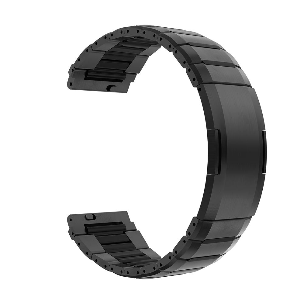 Coros Pace 3 'One Push' Steel Hybrid Strap (Black)