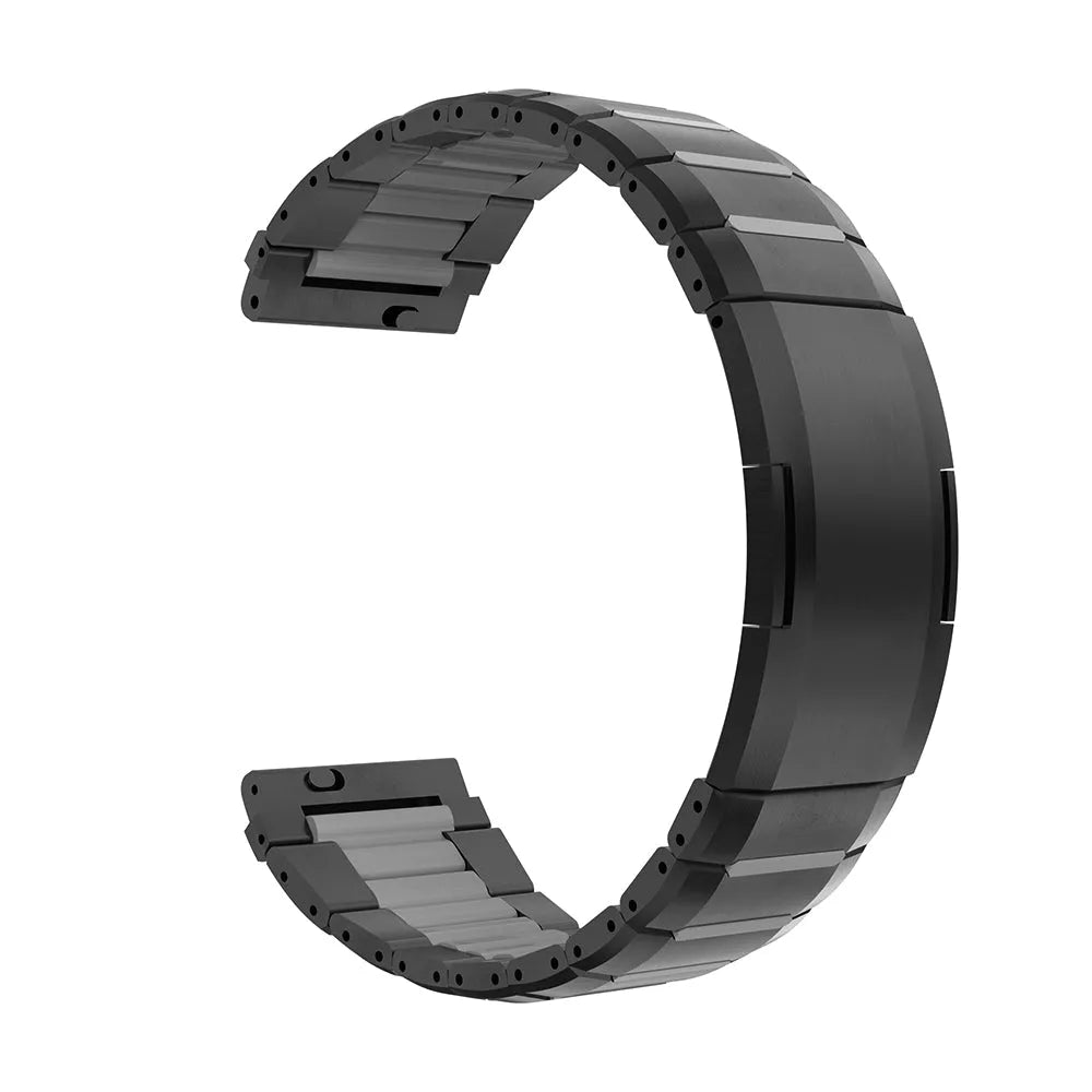 Bracelet acier hybride 'One Push' Coros Apex - 46mm (noir/gris)