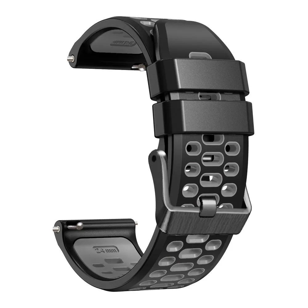 Bracelet sport avec boucle TicWatch Pro 5 Enduro (noir/gris)