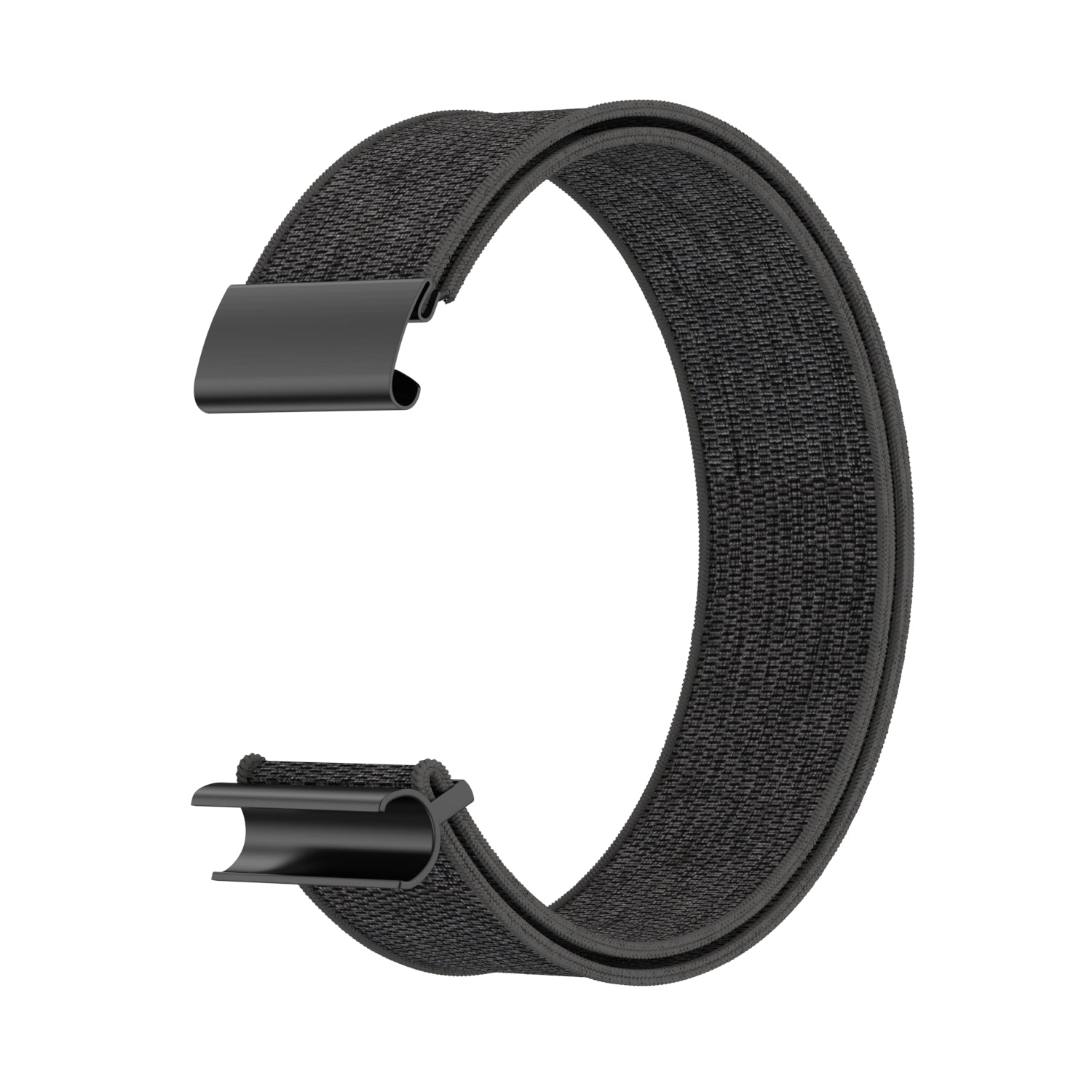 WHOOP MG Knitted Nylon Strap (Black/Grey)