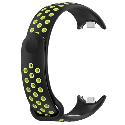 Bracelet sport Xiaomi Smart Band 10 (noir/citron vert)