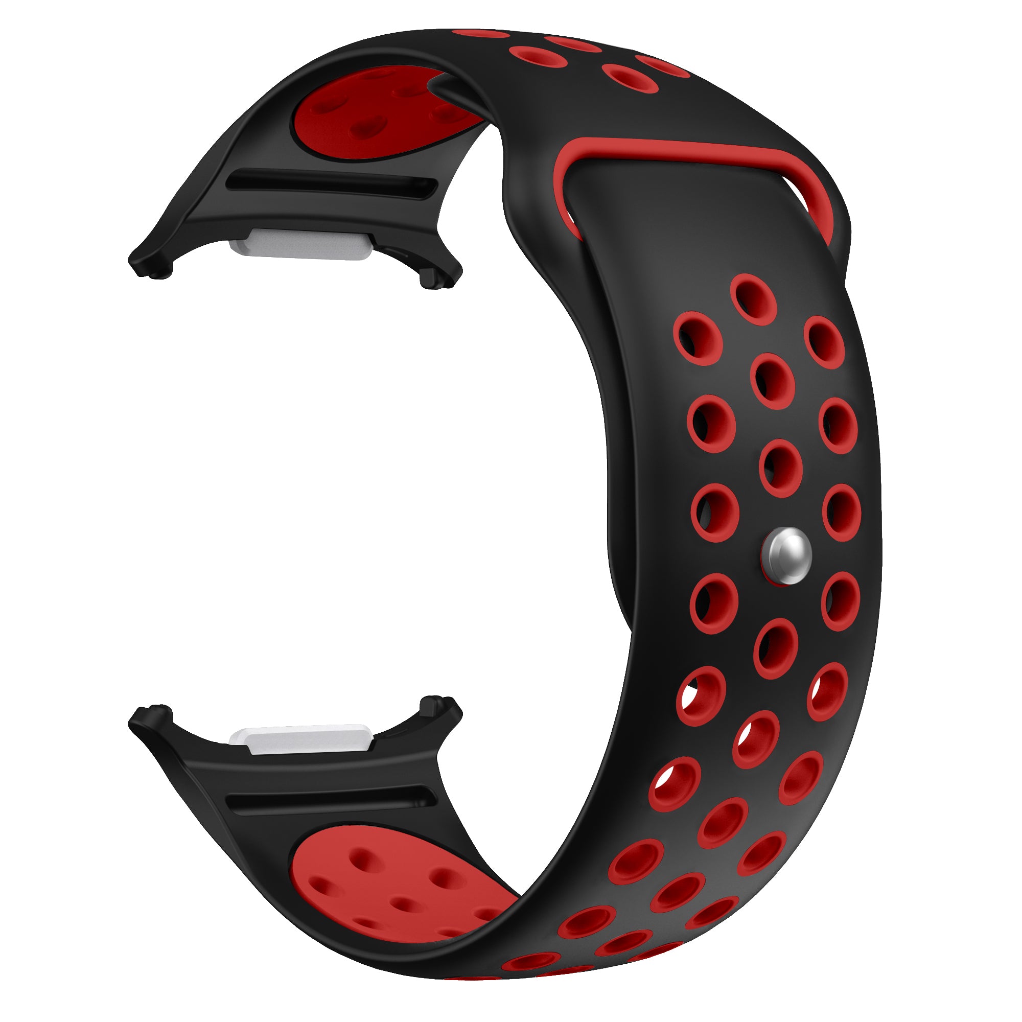 Bracelet sport Samsung Galaxy Watch Ultra 2 (noir/rouge)