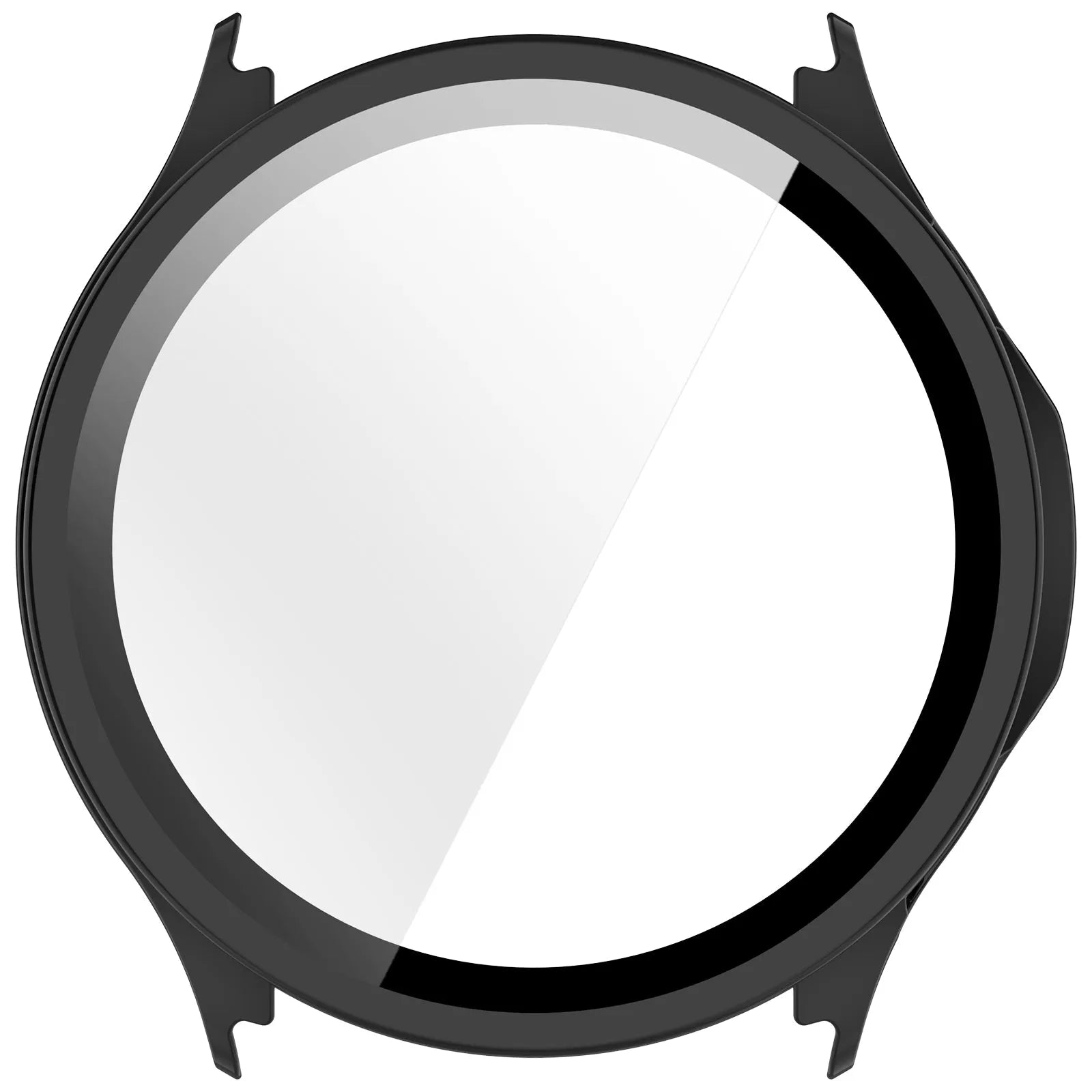 Oppo Watch S Protection d'écran rigide en verre (noir)