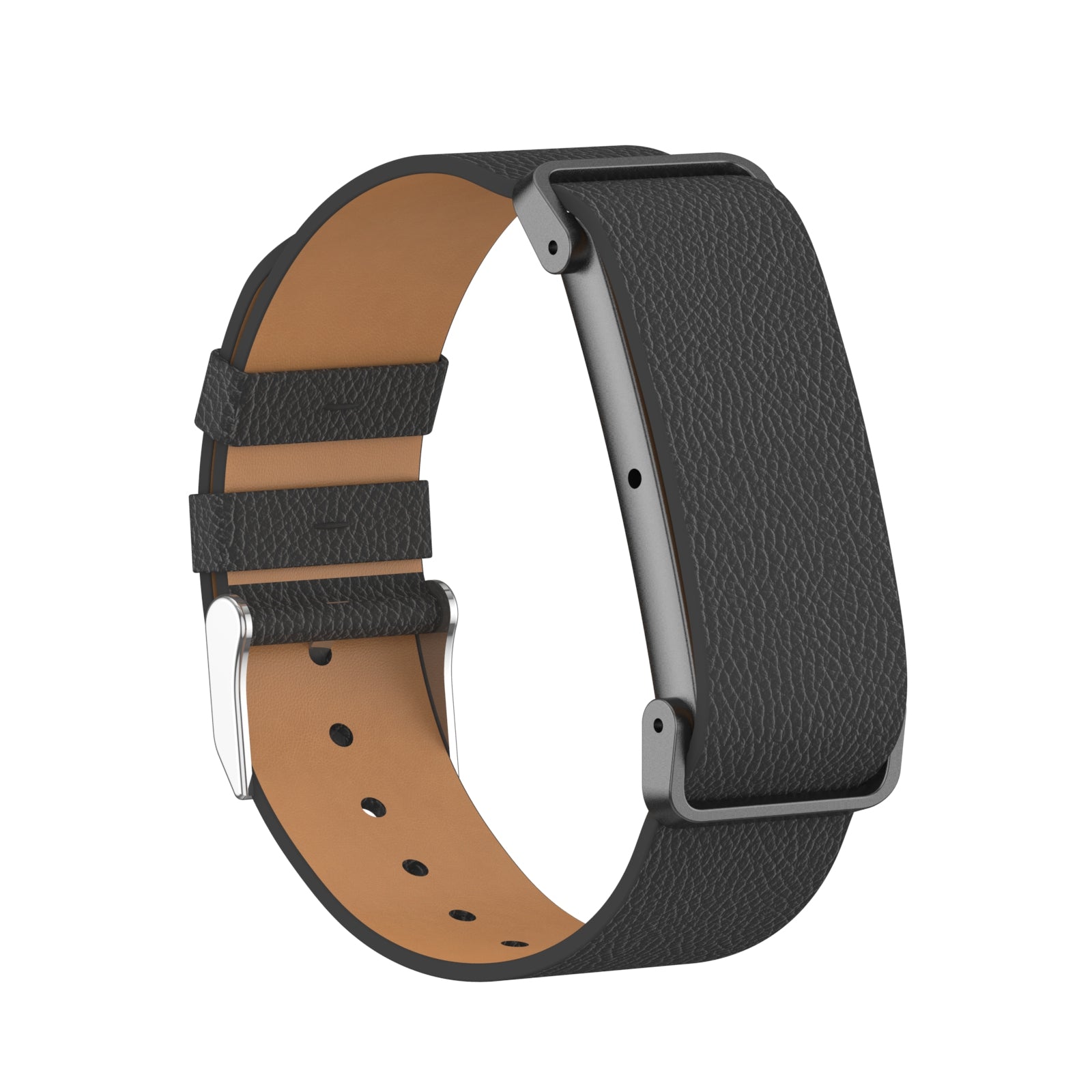 Fitbit Air Litchi Leather Strap (Black)