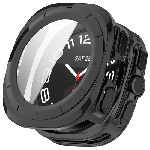 Samsung Galaxy Watch Ultra 2 PC Case with Glass (Black)