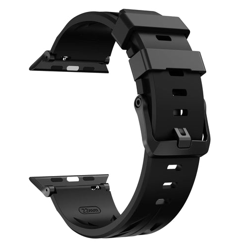 Bracelet silicone race Apple Watch (noir)