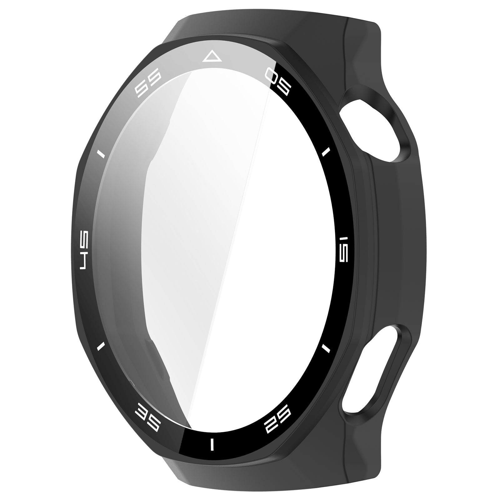 Coque dure avec verre Huawei Watch GT 6 Pro (noir)
