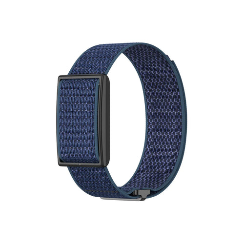 Nylon Strap, blue, without a watch, 3/4 front view