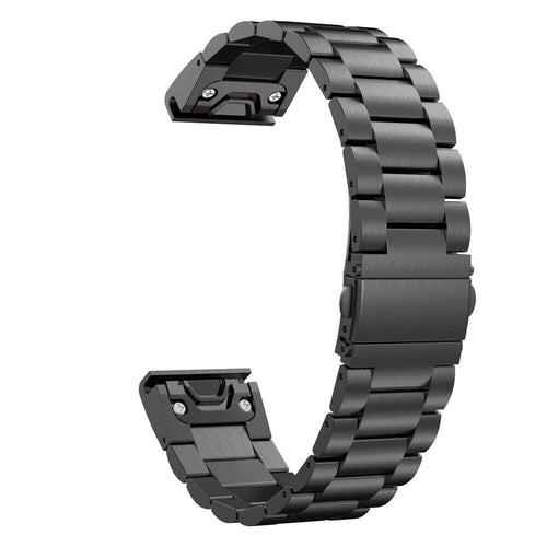 Steel Strap, black, without a watch, 3/4 front view