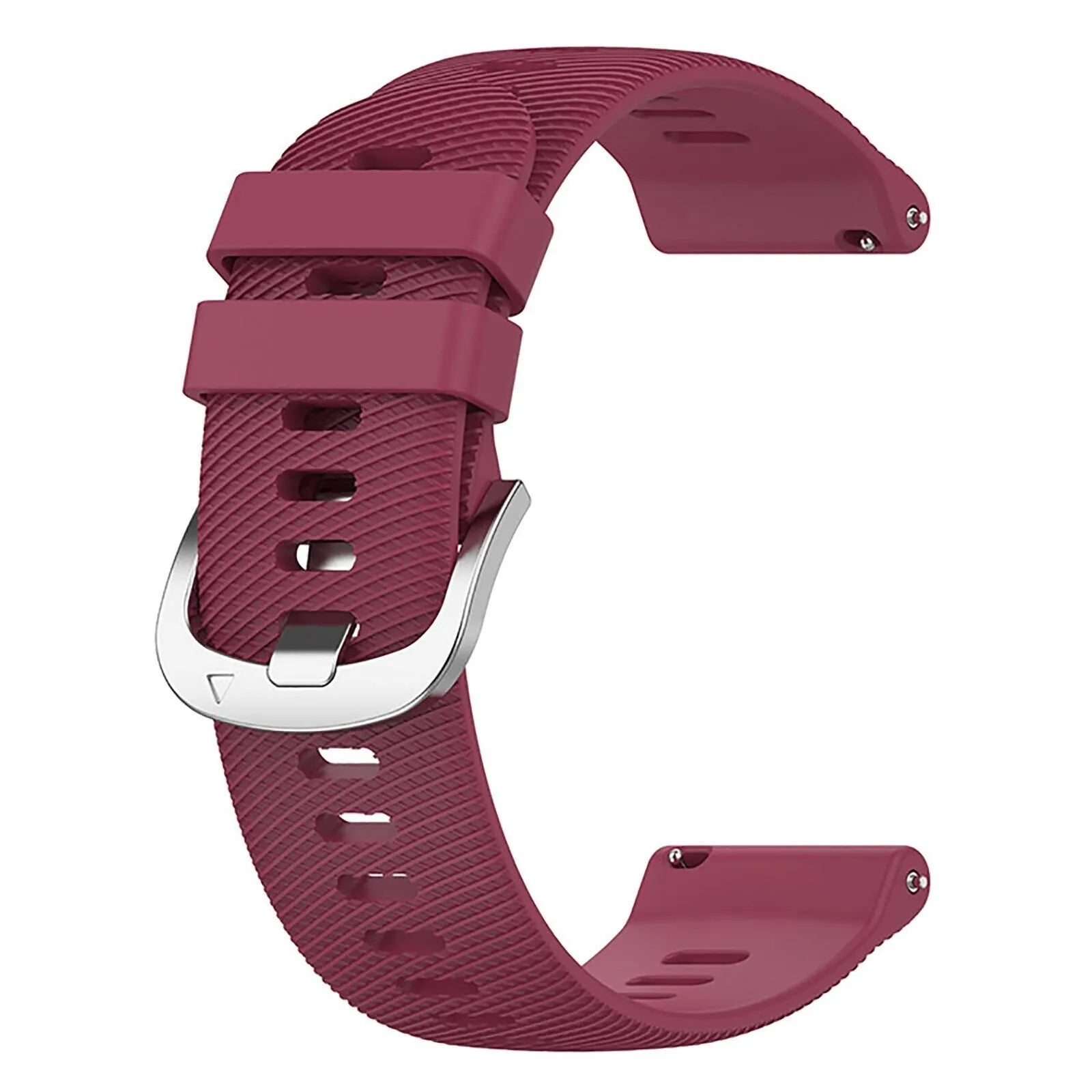 Coros Apex 4 - 42mm Silicone Strap (Wine Red)