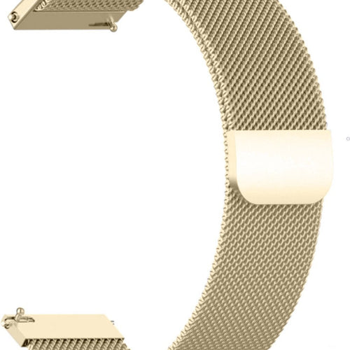 Bracelet milanais Withings Steel HR - 40mm (champagne or)