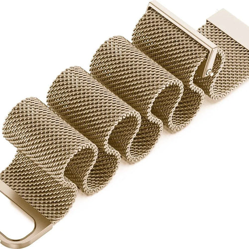 Bracelet milanais Coros Apex 42mm (champagne or)