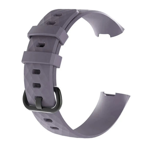 Silicone Strap, blue/grey, without a watch, 3/4 front view