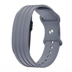 Bandz Bracelet silicone 'Classique' Garmin Cirqa (grisbleu)