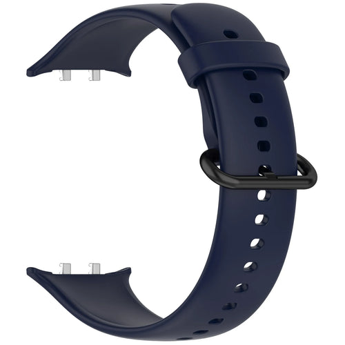 Silicone Strap, dark blue, without a watch, 3/4 front view