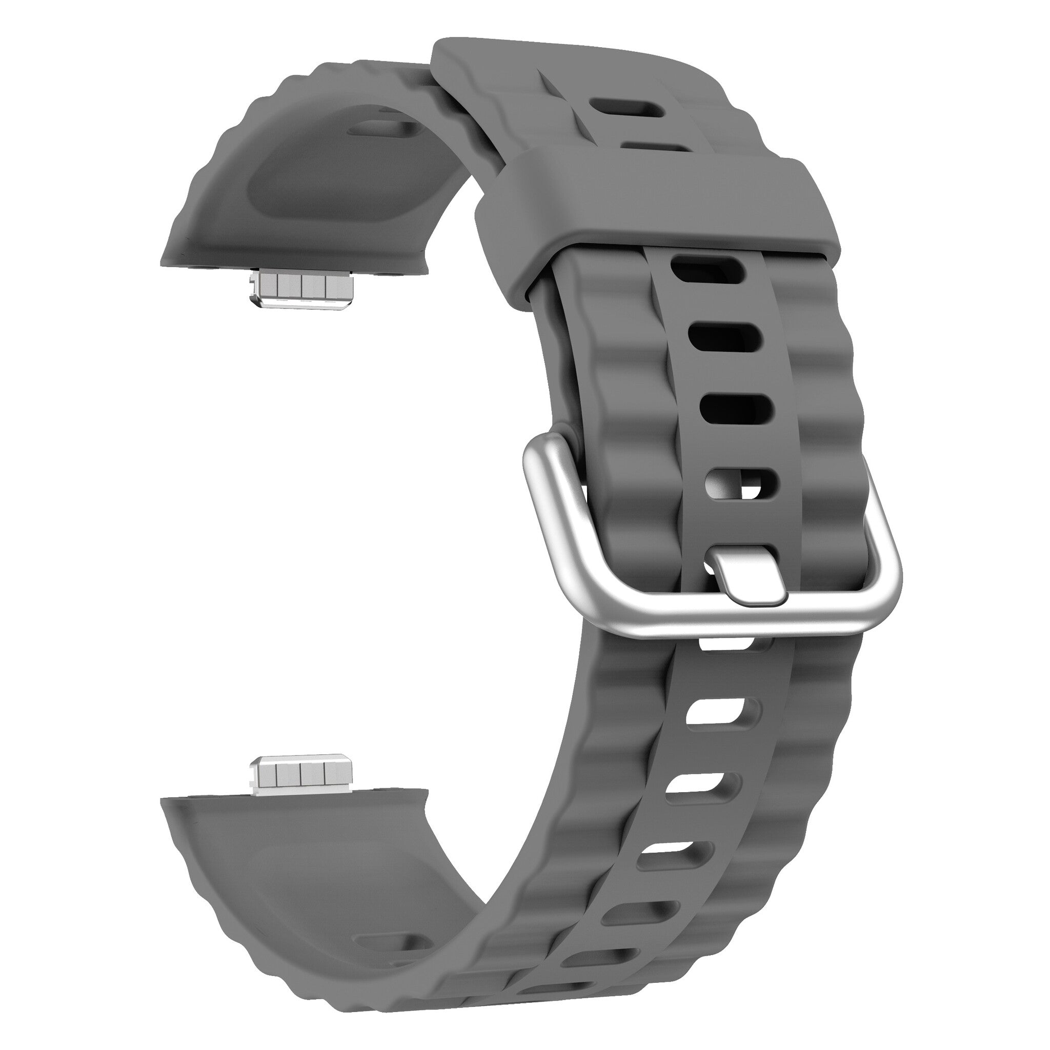 Bracelet silicone 'Classic' Huawei Watch 3 (Pro) (gris foncé)