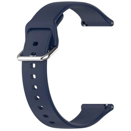 Coros Nomad Silicone Buckle Strap (Dark Blue)